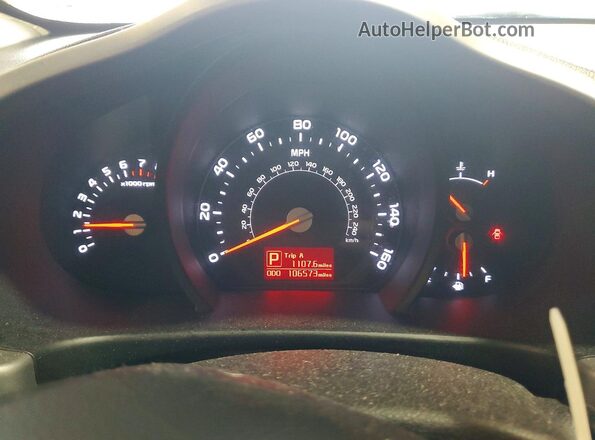 KNDPBCAC5G7874543 2016 KIA SPORTAGE Blue Instrument cluster view