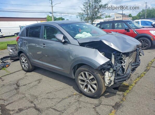 KNDPBCAC7G7872888 2016 KIA SPORTAGE Gray Front right