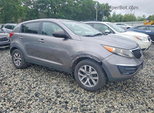 KNDPBCAC8G7813302 2016 KIA SPORTAGE Gray Передня права чверть