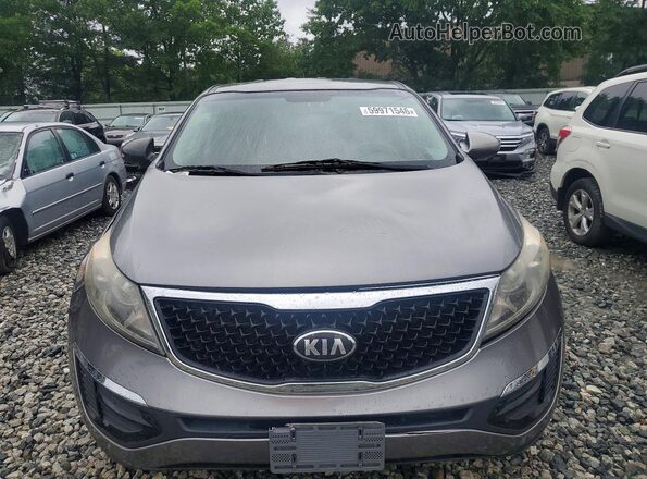 KNDPBCAC8G7813302 2016 KIA SPORTAGE Gray Вид спереду
