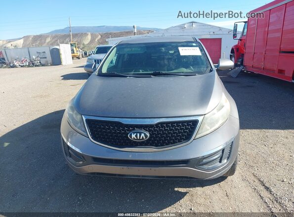 KNDPBCAC8G7864086 2016 KIA SPORTAGE Silver Vista del cuadro de instrumentos
