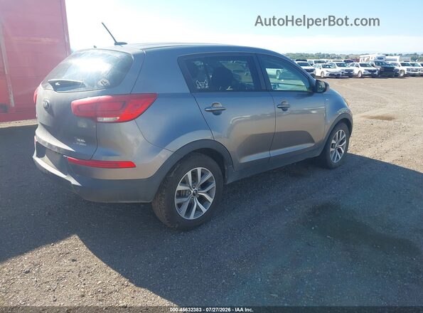 KNDPBCAC8G7864086 2016 KIA SPORTAGE Silver Trasero derecho