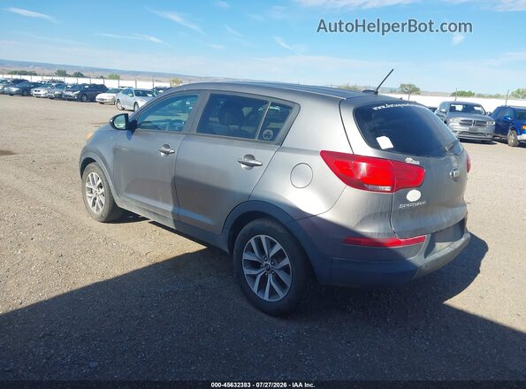 KNDPBCAC8G7864086 2016 KIA SPORTAGE Silver Trasero izquierdo