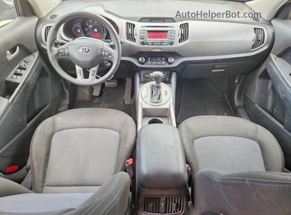 KNDPBCAC9G7852724 2016 KIA SPORTAGE Black Вид панелі приладів