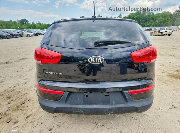 KNDPBCAC9G7852724 2016 KIA SPORTAGE Black Вид ззаду