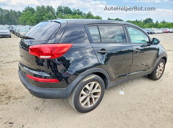 KNDPBCAC9G7852724 2016 KIA SPORTAGE Black Задня права чверть