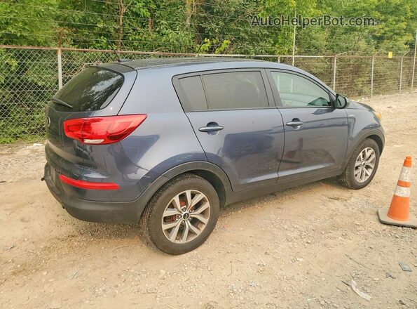 KNDPBCACXG7821255 2016 KIA SPORTAGE Blue Rear right