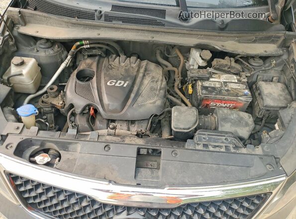 KNDPBCACXG7821255 2016 KIA SPORTAGE Blue Engine compartment view