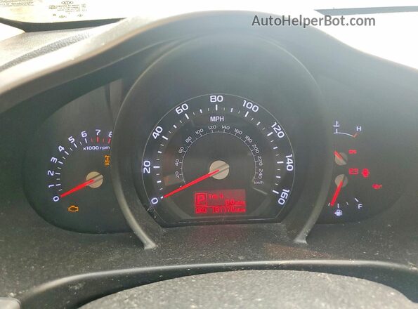 KNDPBCACXG7821255 2016 KIA SPORTAGE Blue Instrument cluster view