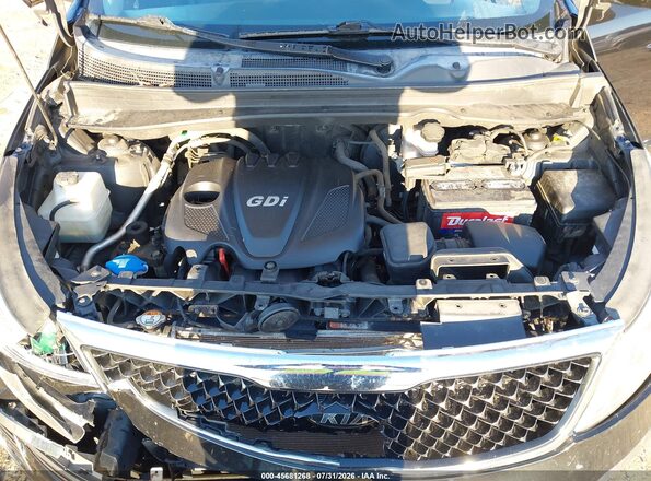 KNDPBCACXG7855857 2016 KIA SPORTAGE Black Հետևի տեսք