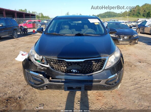 KNDPBCACXG7855857 2016 KIA SPORTAGE Black Սարքավորումների վահանակի տեսք