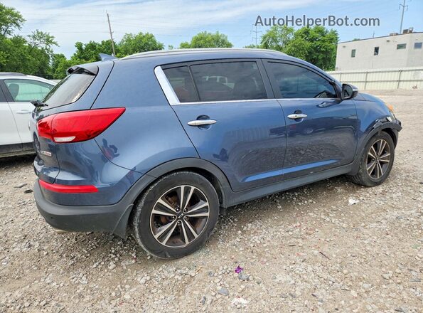 KNDPC3A65G7813913 2016 KIA SPORTAGE Blue Trasero derecho