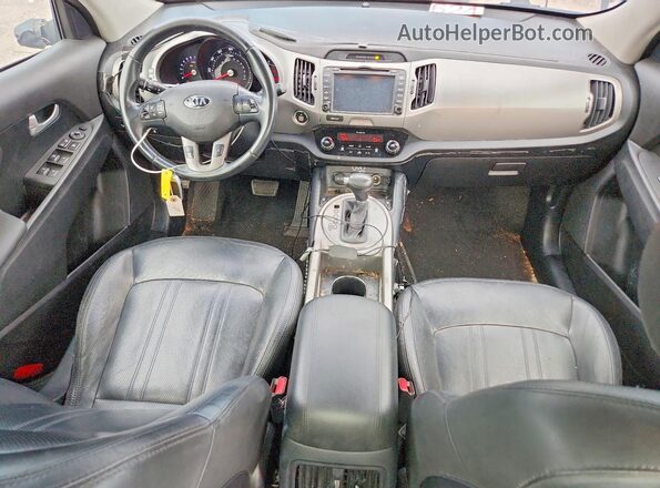 KNDPC3A65G7813913 2016 KIA SPORTAGE Blue Vista del salpicadero