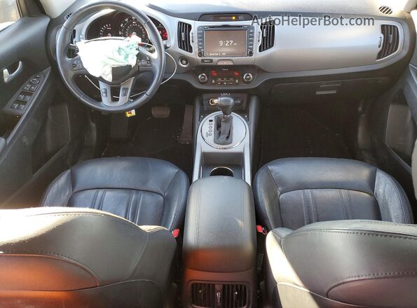 KNDPC3A65G7849911 2016 KIA SPORTAGE Black წინა პანელის ხედი