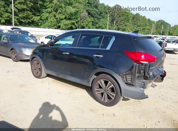 KNDPC3A68G7816658 2016 KIA SPORTAGE Black Задня ліва чверть