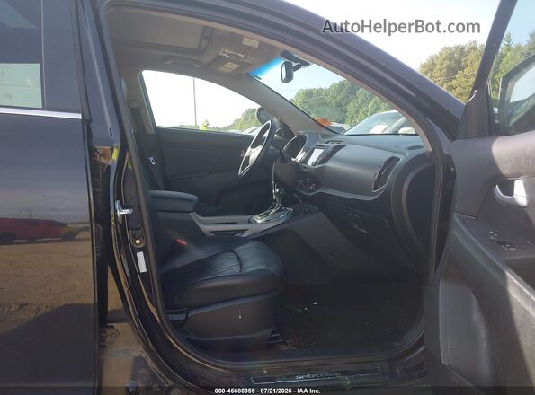 KNDPC3A68G7816658 2016 KIA SPORTAGE Black Вид салону спереду