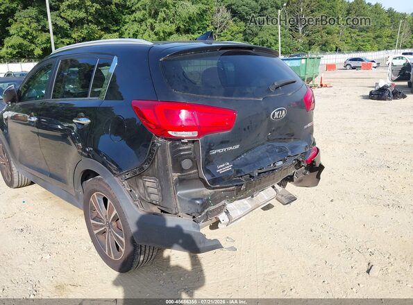 KNDPC3A68G7816658 2016 KIA SPORTAGE Black Вид спереду