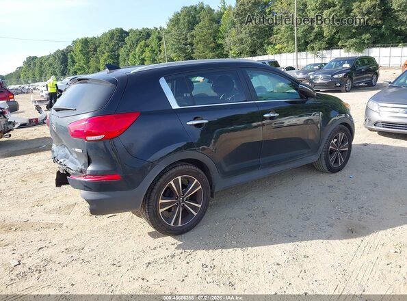 KNDPC3A68G7816658 2016 KIA SPORTAGE Black Задня права чверть