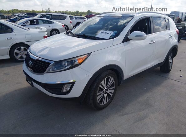KNDPC3AC5G7836081 2016 KIA SPORTAGE White Front left