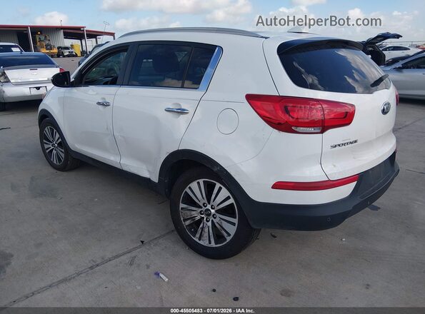 KNDPC3AC5G7836081 2016 KIA SPORTAGE White Rear left