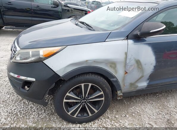 KNDPCCA63G7806104 2016 KIA SPORTAGE Blue Front view
