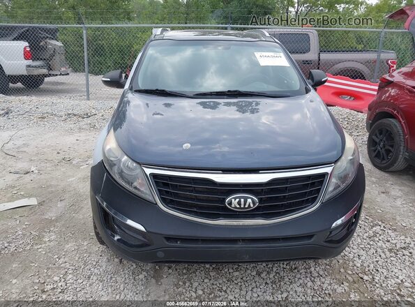 KNDPCCA63G7806104 2016 KIA SPORTAGE Blue Instrument cluster view