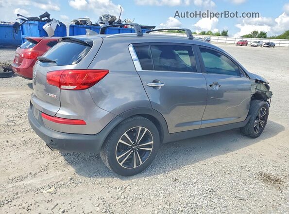 KNDPCCA67G7872056 2016 KIA SPORTAGE Gray Trasero derecho