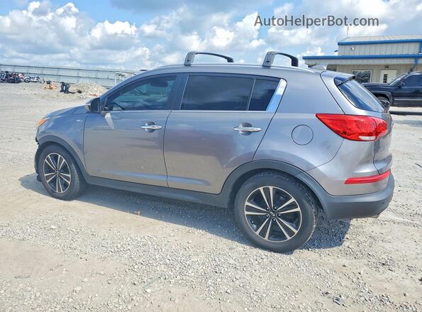 KNDPCCA67G7872056 2016 KIA SPORTAGE Gray Trasero izquierdo