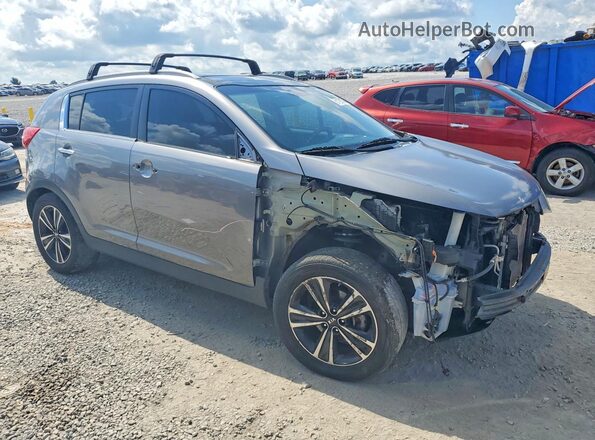 KNDPCCA67G7872056 2016 KIA SPORTAGE Gray Delantero derecho