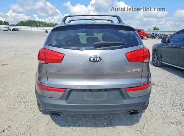 KNDPCCA67G7872056 2016 KIA SPORTAGE Gray Vista trasera