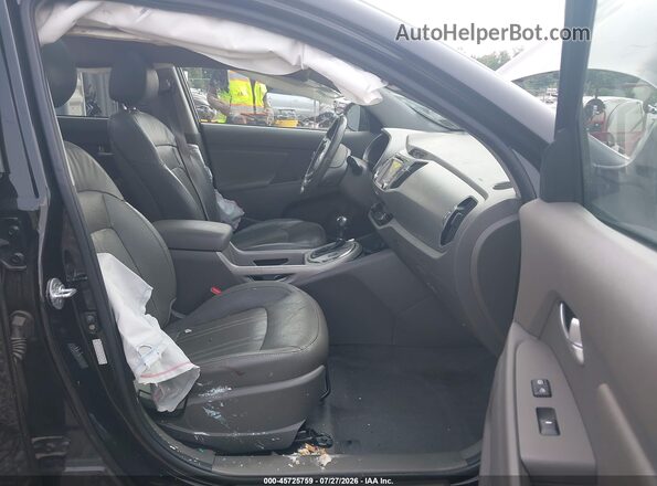 KNDPCCAC4G7808112 2016 KIA SPORTAGE Черный Вид салона спереди