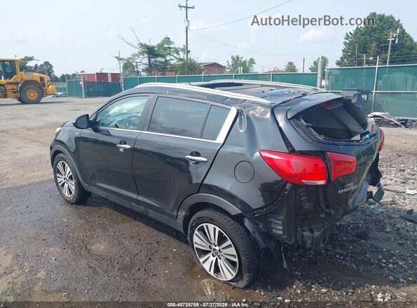 KNDPCCAC4G7808112 2016 KIA SPORTAGE Черный Задняя левая четверть