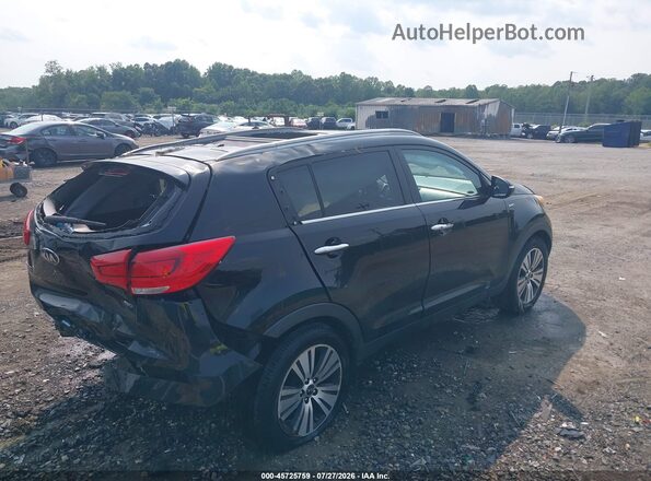 KNDPCCAC4G7808112 2016 KIA SPORTAGE Черный Задняя правая четверть