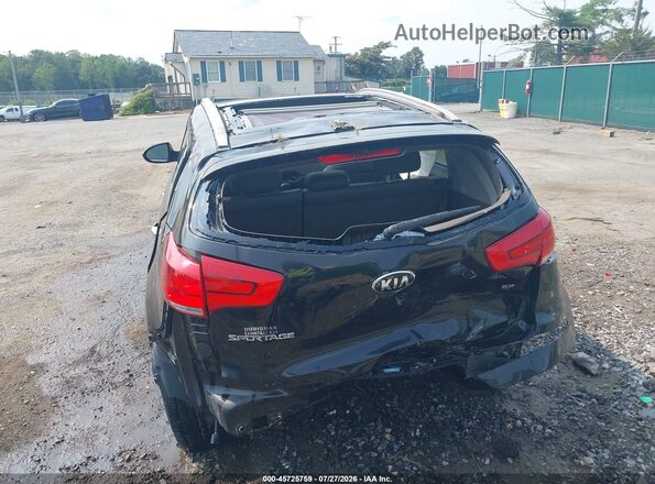 KNDPCCAC4G7808112 2016 KIA SPORTAGE Черный Вид спереди