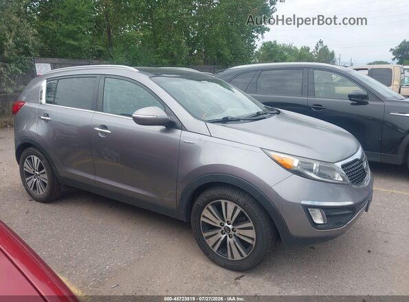 KNDPCCAC9G7805254 2016 KIA SPORTAGE Silver უკანა სალონის ხედი