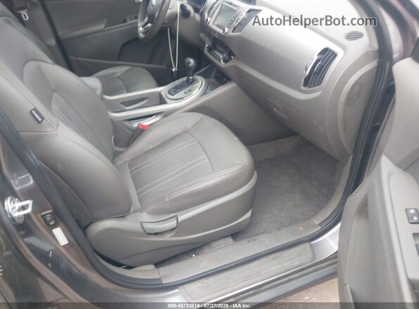 KNDPCCAC9G7805254 2016 KIA SPORTAGE Silver წინა სალონის ხედი