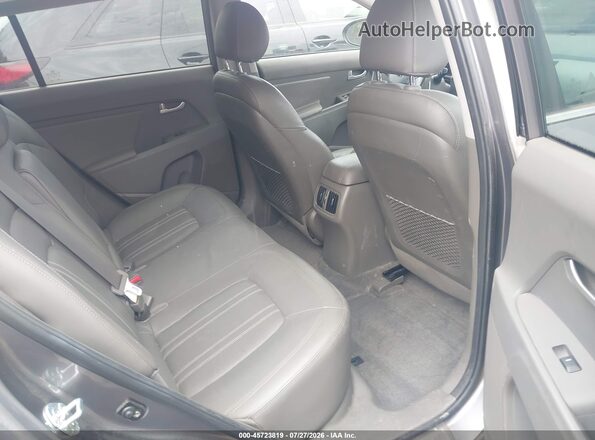KNDPCCAC9G7805254 2016 KIA SPORTAGE Silver VIN კოდის სტიკერის ხედი