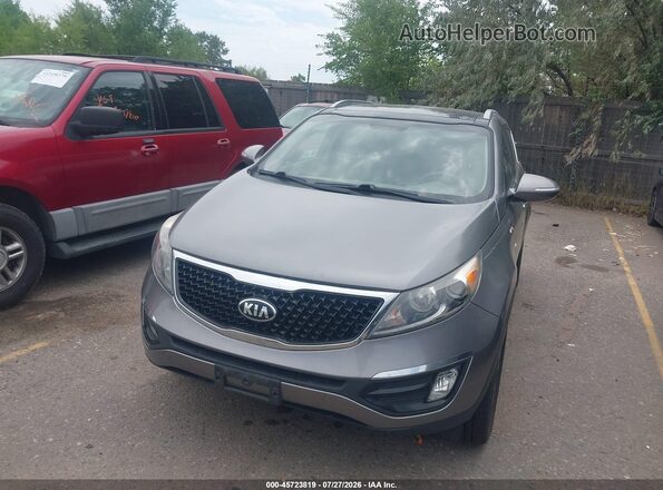 KNDPCCAC9G7805254 2016 KIA SPORTAGE Silver ხელსაწყოთა პანელის ხედი