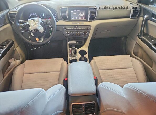 KNDPM3AC0H7036626 2017 KIA SPORTAGE Silver წინა პანელის ხედი