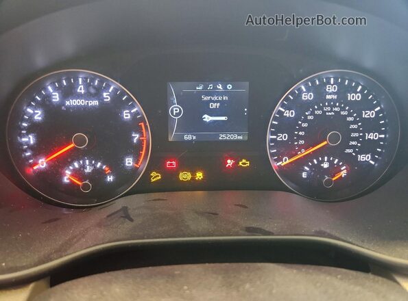 KNDPM3AC0H7036626 2017 KIA SPORTAGE Silver ხელსაწყოთა პანელის ხედი