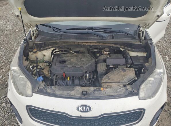 KNDPM3AC0H7050882 2017 KIA SPORTAGE White Engine compartment view