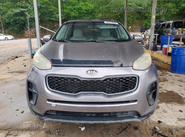 KNDPM3AC0H7083168 2017 KIA SPORTAGE Gray Front view