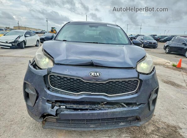 KNDPM3AC0H7118615 2017 KIA SPORTAGE Blue Դիմացի տեսք