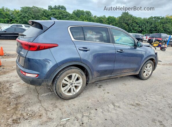 KNDPM3AC0H7118615 2017 KIA SPORTAGE Blue Հետևի աջ