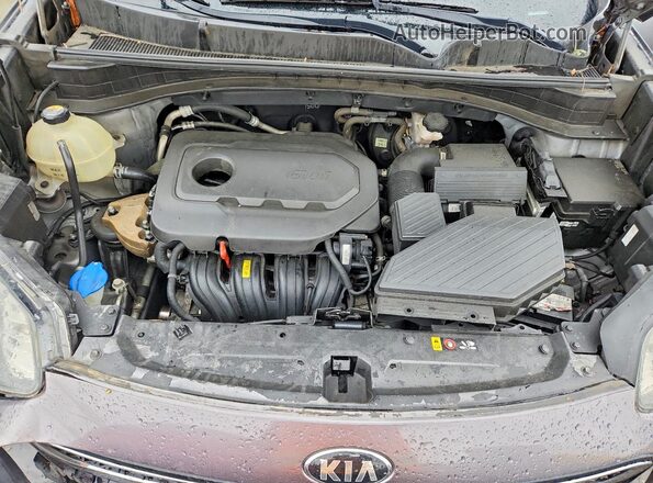 KNDPM3AC0H7132420 2017 KIA SPORTAGE Серебряный Вид подкапотного пространства