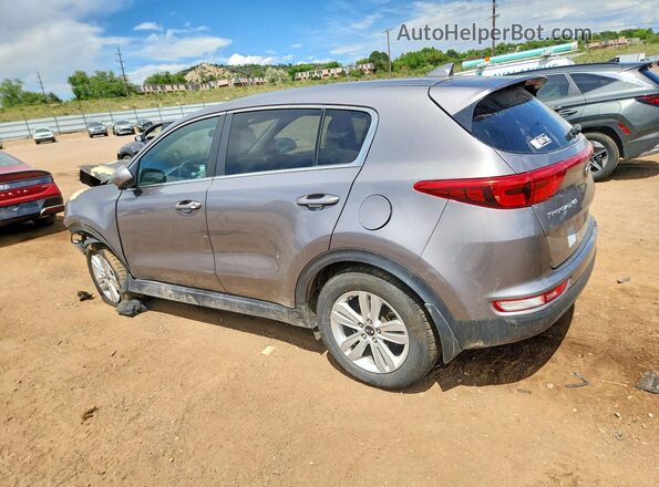 KNDPM3AC0H7185392 2017 KIA SPORTAGE Gray უკანა მარცხენა
