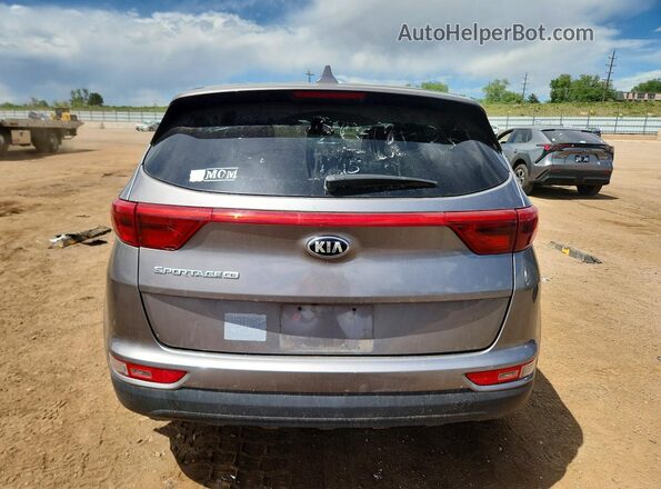 KNDPM3AC0H7185392 2017 KIA SPORTAGE Gray უკანა ხედი