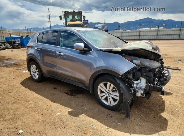 KNDPM3AC0H7185392 2017 KIA SPORTAGE Gray წინა მარჯვენა