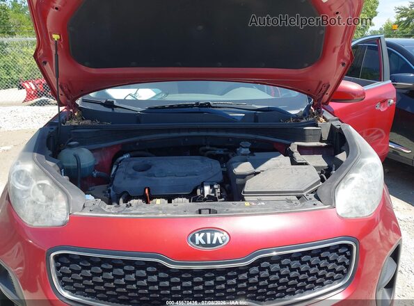 KNDPM3AC0H7191385 2017 KIA SPORTAGE Red უკანა ხედი