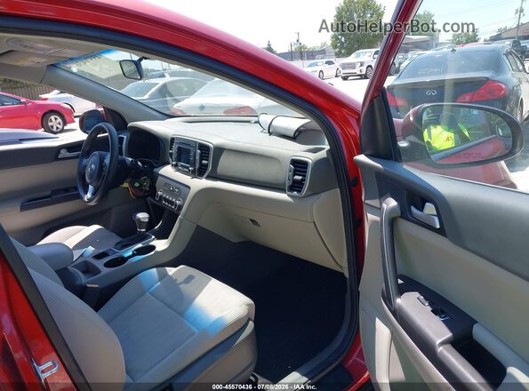 KNDPM3AC0H7191385 2017 KIA SPORTAGE Red წინა სალონის ხედი